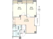 【神奈川県/厚木市水引】厚木サンハイツ 間取り図