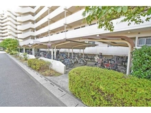 【神奈川県/相模原市南区相模大野】プラザシティ相模大野 4号棟 駐輪場