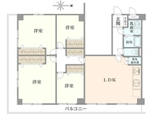【神奈川県/厚木市栄町】シャルマンコーポ本厚木 間取り図
