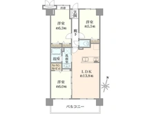 【神奈川県/厚木市妻田東】ダイアパレス本厚木リバーコート 間取り図