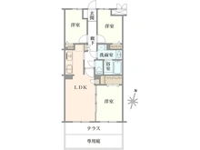【神奈川県/相模原市緑区西橋本】藤和シティコープ橋本 間取り図