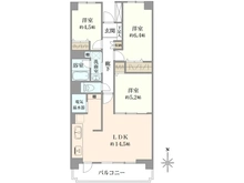 【神奈川県/海老名市河原口】コーポ海老名 間取り図