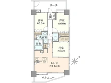 【神奈川県/相模原市中央区淵野辺】フェリズ淵野辺 間取り図
