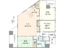 【神奈川県/相模原市中央区淵野辺】ロアーブル・ガーデン淵野辺 間取り図