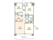 【東京都/町田市原町田】ロワールガーデン町田 間取り図