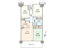 【神奈川県/相模原市緑区橋本台】サンクレイドル橋本 間取り図