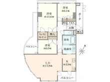 【神奈川県/大和市林間】D’グラフォート中央林間 間取り図