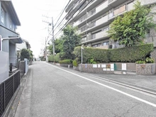 【神奈川県/座間市相模が丘】小田急相模原パーク・ホームズ 前面道路