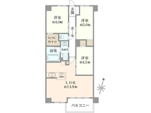 【東京都/町田市南町田】アーリアレジデンス南町田 間取り図