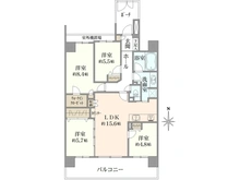 【東京都/町田市小川】グランセリーナ 間取り図