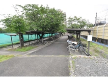 【神奈川県/海老名市下今泉】海老名スカイハイツ 駐輪場