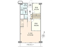 【神奈川県/厚木市寿町】厚木寿町サンハイツ 間取り図
