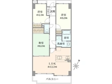 【神奈川県/相模原市中央区上溝】サーパス上溝第2 間取り図