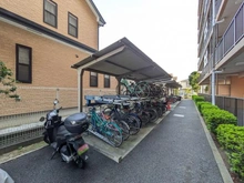 【神奈川県/厚木市妻田北】ダイアパレス本厚木第5 駐輪場