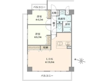 【神奈川県/厚木市妻田北】ダイアパレス本厚木第5 間取り図