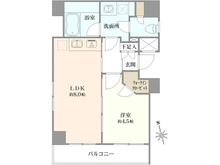 【神奈川県/横浜市神奈川区斎藤分町】アージョ横浜白楽 間取り図