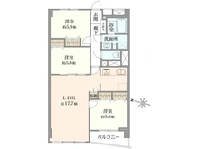 【神奈川県/横浜市南区中里】弘明寺パークハイツ 間取り図