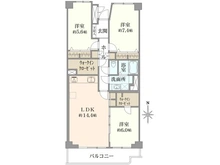 【神奈川県/横浜市南区六ツ川】横浜パークタウン E棟 間取り図