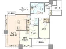 【神奈川県/横浜市西区高島】パークタワー横浜ステーションプレミア 間取り図