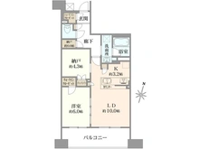 【神奈川県/横浜市南区新川町】ザ・パークハウス横浜吉野町 間取り図