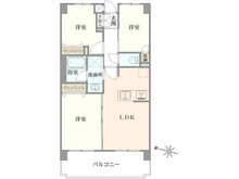 【神奈川県/横浜市南区日枝町】クレアール吉野町 間取り図