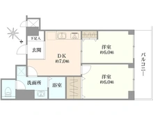 【神奈川県/横浜市保土ケ谷区天王町】ダイアパレス天王町第二 間取り図