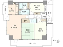 【神奈川県/横浜市南区高根町】ネオマイム横浜阪東橋 間取り図