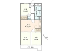 【神奈川県/横浜市保土ケ谷区峰沢町】ブルーハイツ三ツ沢台 間取り図