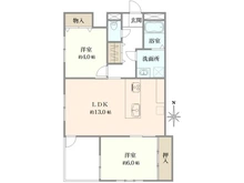 【神奈川県/横浜市南区南太田】ニューライフ南太田 間取り図