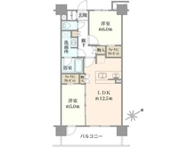 【神奈川県/横浜市神奈川区東神奈川】サンクレイドル東神奈川 間取り図