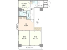 【神奈川県/横浜市南区南吉田町】ライオンズマンション吉野町第11 間取り図
