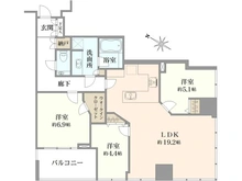 【神奈川県/横浜市神奈川区大野町】横浜ポートサイドプレイス 間取り図