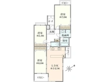 【神奈川県/横浜市戸塚区品濃町】東戸塚ガーデニアイーストヒルズ 間取り図