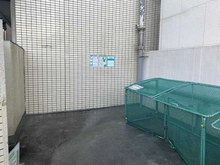 【神奈川県/横浜市神奈川区反町】ベルハウス横浜反町 共用部：ゴミ置場