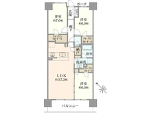 【神奈川県/横浜市保土ケ谷区仏向町】シティテラス横濱和田町 ブリーズコート 間取り図