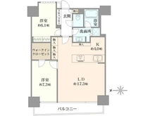 【神奈川県/横浜市西区みなとみらい】M.M.TOWERS FORESIS  R棟 間取り図
