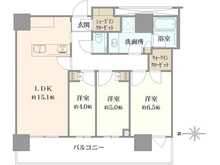 【神奈川県/横浜市神奈川区鶴屋町】THE YOKOHAMA FRONT TOWER 間取り図