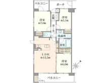 【神奈川県/横浜市保土ケ谷区星川】コスモ星川パークステージ 間取り図