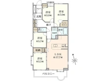 【神奈川県/横浜市保土ケ谷区峰沢町】NICシルクハイム三ツ沢桜台 A棟 間取り図