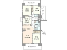 【神奈川県/横浜市保土ケ谷区西久保町】デイパーク横濱天王町 間取り図