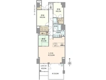 【神奈川県/横浜市都筑区仲町台】ヴェレーナ港北ニュータウン 間取り図