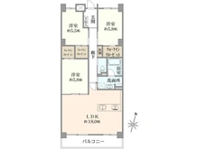 【神奈川県/横浜市港北区新吉田東】綱島ハイム 間取り図