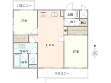 【神奈川県/横浜市保土ケ谷区神戸町】ライオンズマンション天王町第二 間取り図