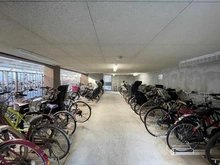 【神奈川県/川崎市中原区木月大町】シティハウス元住吉 駐輪場