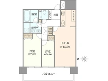 【神奈川県/横浜市西区みなとみらい】M.M.TOWERS the West 間取り図