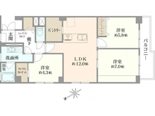 【神奈川県/横浜市保土ケ谷区天王町】エクセレンス天王町 間取り図