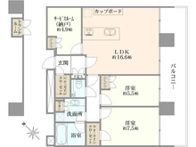 【神奈川県/横浜市西区みなとみらい】ブリリアグランデみなとみらい パークフロントタワー 間取り図