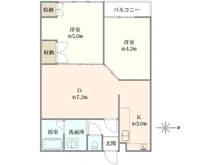 【神奈川県/横浜市神奈川区西神奈川】コーポフジ 間取り図