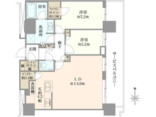 【神奈川県/横浜市神奈川区鶴屋町】THE YOKOHAMA FRONT TOWER 間取り図