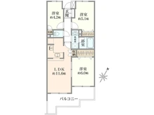 【神奈川県/横浜市戸塚区前田町】東戸塚パーク・ホームズ弐番館 間取り図